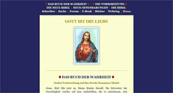 Desktop Screenshot of neue-offenbarung.de