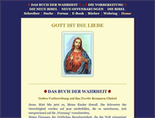 Tablet Screenshot of neue-offenbarung.de